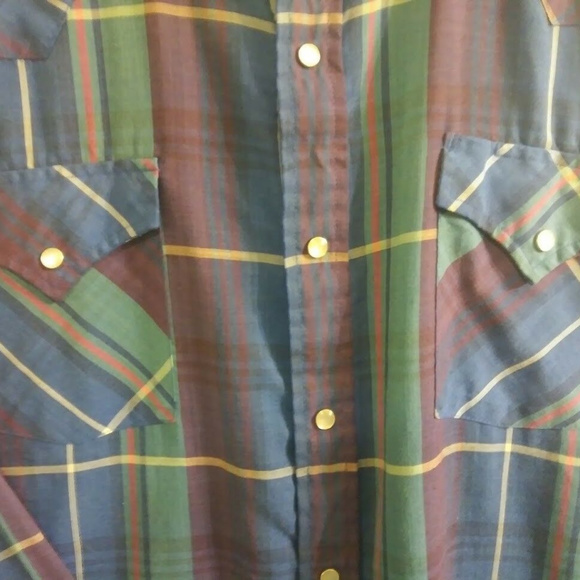 Ely Cattleman Mens 2XL Pearl Snaps Western Shirt - Picture 4 of 8